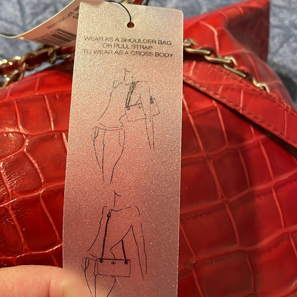 Soft Croco Leather bag by DKNY - Picture 10 of 10